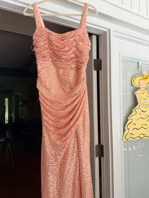 Latena Sequin Prom Dress 6 Pink thumbnail 3