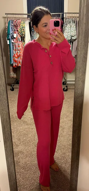 Sweater Set Pink Size M thumbnail 6