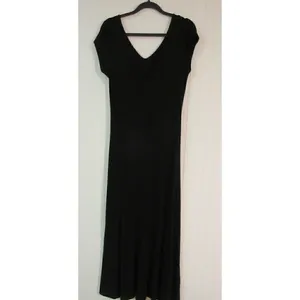 Lulu’s black dress cap sleeve size Large thumbnail 2