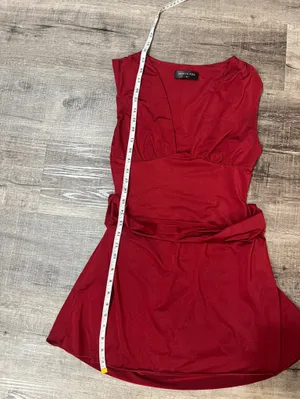 WHITE FOX BOUTIQUE Guest Of Honour Mini Ruched Dress in Red thumbnail 8