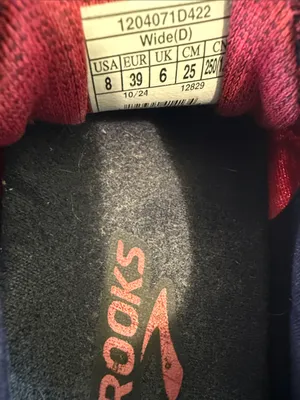 Brooks Women’s Ghost Running Shoes - Black & Red thumbnail 11
