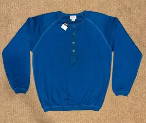 NWT 80’s Vintage Shoulder Pads Gap Crewneck Snap Sweatshirt thumbnail 1