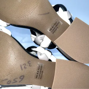 DV by Dolce Vita Sully Black and White Braided Sandals thumbnail 9