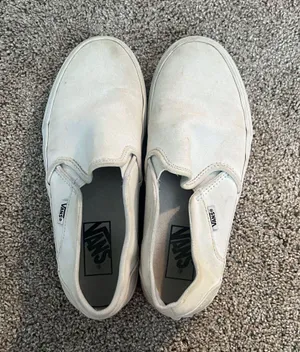 Vans White Size Women 7.5 thumbnail 1