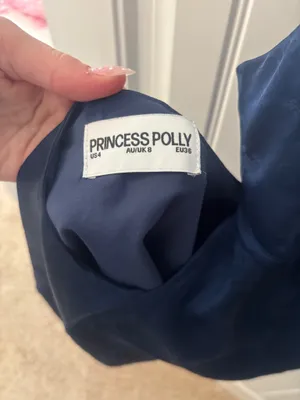 Princess Polly Navy Dress Mini thumbnail 4