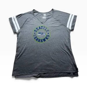 Seattle Seahawks Women’s NFL Team Apparel Gray Tee XXL NWOT Football thumbnail 1