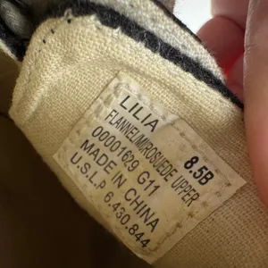 Polo Ralph‎ Lauren Lilia Boat Shoes Women 8.5B Flannel Microsuede Coastal Preppy thumbnail 13