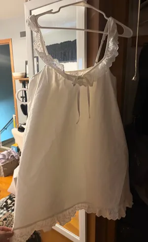 white mini dress thumbnail 1