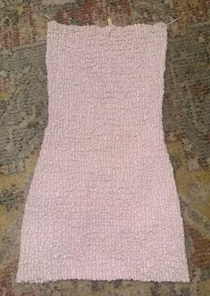 Petersyn Strapless Light Pink Dress thumbnail 1