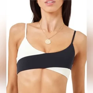 L Space High Tide Colorblock Bikini Top, Medium, can be sold as set, $99 thumbnail 1
