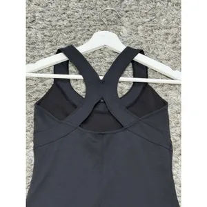 Athleta Women’s Black Tank Top Racerback Cutout Yoga Workout Activewear Size S thumbnail 8