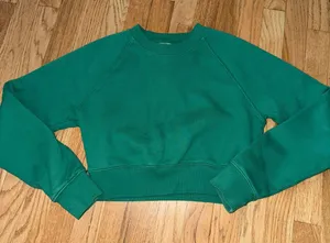 Aritzia TNA COZY FLEECE perfect Sweatshirt thumbnail 1