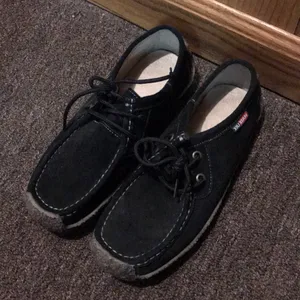 Women Snail Casual Lace-up Genuine Leather Flat thumbnail 1