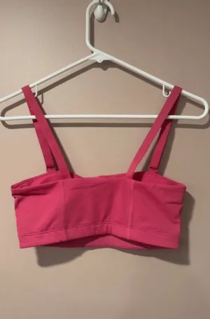Gymshark Bandeau Sports Bra Pink thumbnail 5
