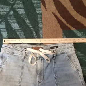 Judy Blue Stretchy Drawstring Tie Jogger Jeans High Rise Tummy Control Sz 32 thumbnail 8
