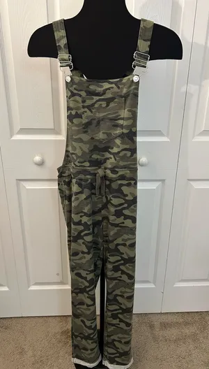 Jolie & Joy Soft Camo overalls! Comfy like pajamas thumbnail 1