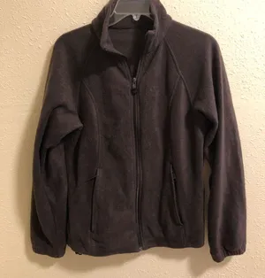 Womens Columbia Brown fleece Jacket S/M thumbnail 1