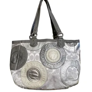 Coach Madison Mia Inlaid C Signature Leather Suede‎ Purse thumbnail 4