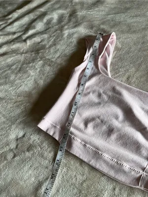 GARAGE Baby Pink Cap Short Sleeve Smoothing Tank Top Shirt Sz XS EUC thumbnail 3