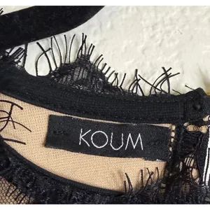 KOUM Womens Small Black Lace Overlay Bodycon‎ Dress Chic Event Prom Whimsigoth thumbnail 4