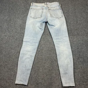 Rag & Bone Light Blue‎ Wash Ankle Skinny Cropped Jeans Womens 26 thumbnail 2