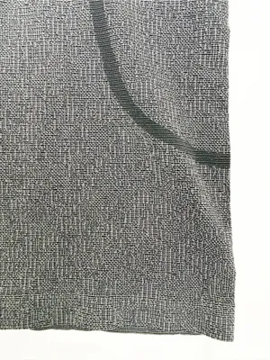 Lululemon Swiftly 2.0 Short Sleeve Top Hip Length Sparkle Silver Metallic Lurex thumbnail 5