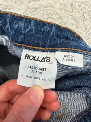 Rolla's East Coast Flare Jeans High-Rise thumbnail 5