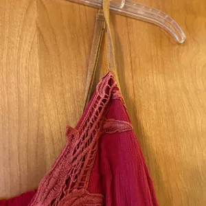Miss Me Suede Strap Sleeveless Dress Lace At Bodice And Hem Rayon NWT Large thumbnail 3