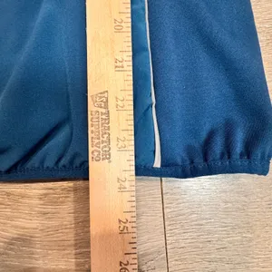 Lole Teal Quilted Puffer‎ Vest Womens Size Small S Full Zip Pockets Lightweight thumbnail 5