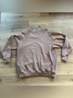 OFFLINE By Aerie Cloud Fleece Oversized Mockneck Sweatshirt | Brown thumbnail 2