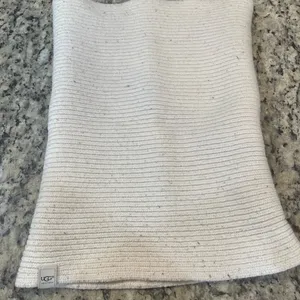 UGG Women's Off-White Cowl Neck Scarf thumbnail 2