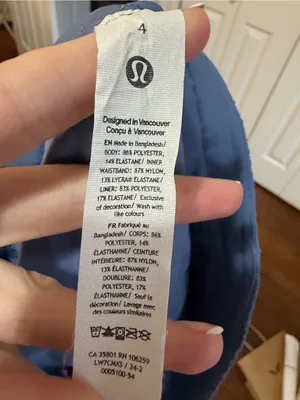 Lululemon Track That High-Rise Lined Short 5" Pool Party Size 4 thumbnail 8