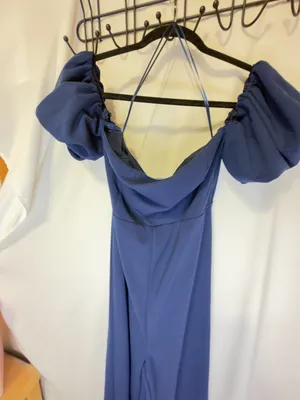 Petal & Pup Tamra Off Shoulder Jumpsuit - Navy Medium- NWT thumbnail 7