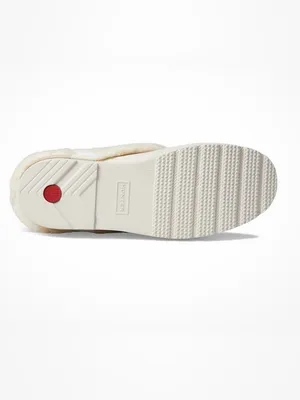 Hunter Cozy Cream Faux Shearling Slip-On Clogs thumbnail 8
