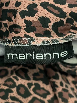 Marianne Skirt Womens 10 Leopard Print Animal Pencil Stretch Made in USA thumbnail 4