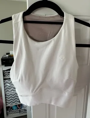 Lululemon V-waist cropped tennis tank thumbnail 1