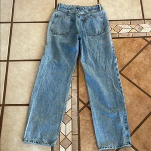 Good American Blue Straight Leg Denim 90’s jeans thumbnail 5
