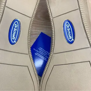 NWT Dr. Scholl’s Slip On Nude Comfort Leather Wedges, Size 10 thumbnail 11