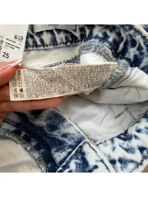 Forever 21 Premium Denim Cargo Jeans 25 Women Light Relaxed Fit Baggy Wide Y2K thumbnail 8