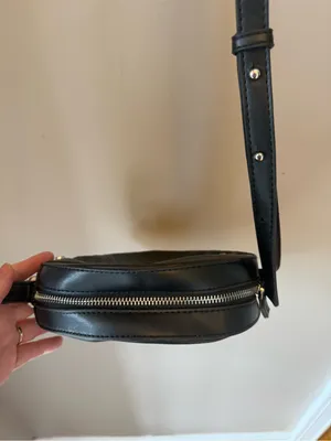 Ann Taylor Black Round Crossbody Bag thumbnail 4