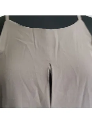 Tank Top Blouse Size Medium Gray thumbnail 2