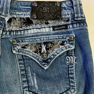 Miss me, jeans women’s boot cut size 30 hemmed thumbnail 10