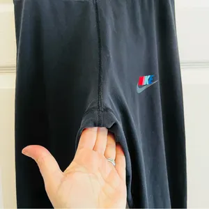 Nike Retro Women's Black Leggings with Colorful Accents Size Small thumbnail 7