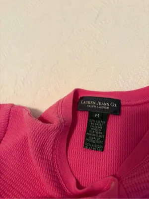 Lauren Ralph Lauren Women’s Pink Short-Sleeve Top thumbnail 3