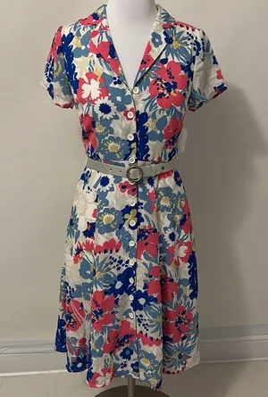 Modcloth Exciting Find Floral Dress thumbnail 1