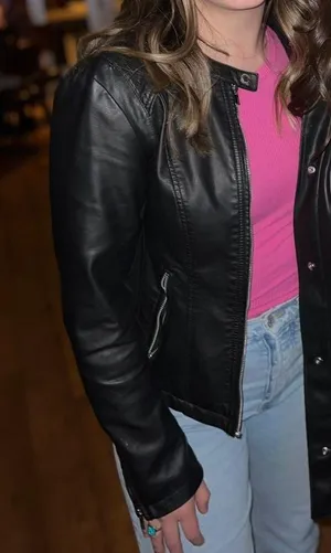 EXPRESS Leather Jacket thumbnail 3