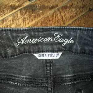 American Eagle super stretch black skinny jeans thumbnail 2