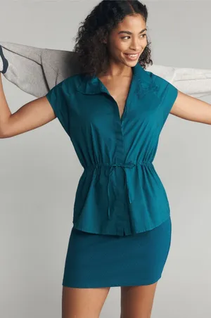 Anthropologie Sundry Sporty Twofer Mini Dress thumbnail 1