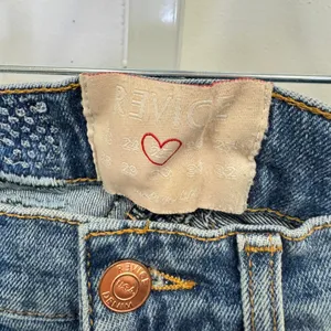 Revice Denim Star Patchwork‎ Flare Jeans Blue High Rise Size 25 Boho Festival thumbnail 9