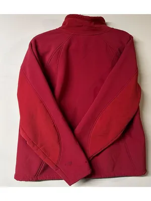 L.L. Bean Women’s Large Red Jacket Colorblock Fleece Lined Outdoor Hiking Cabin thumbnail 8